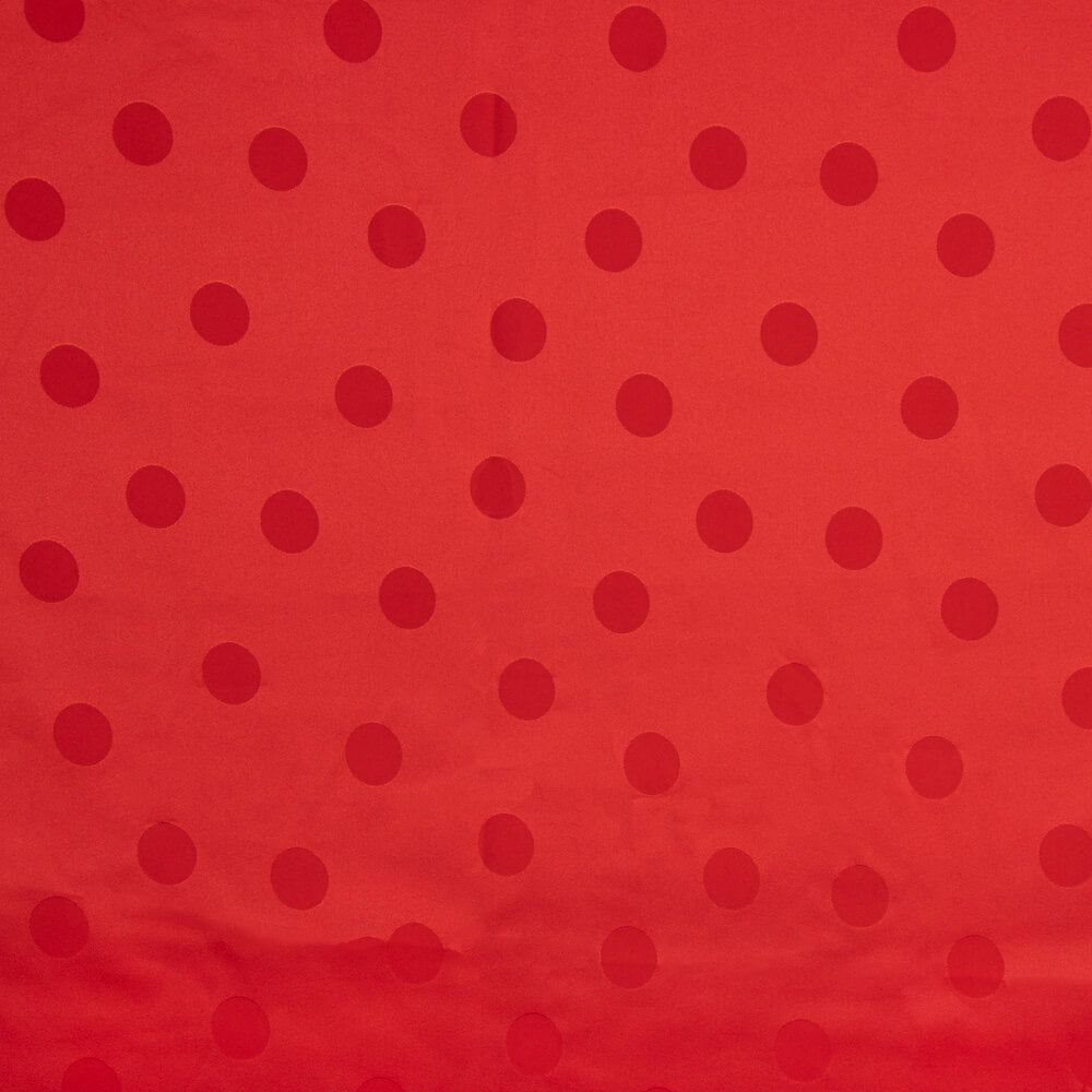 Jacquard-Punkt 3cm Rot - Ribes y Casals