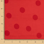 Jacquard-Punkt 3cm Rot - Ribes y Casals