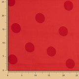 Jacquard-Punkt 3cm Rot - Ribes y Casals