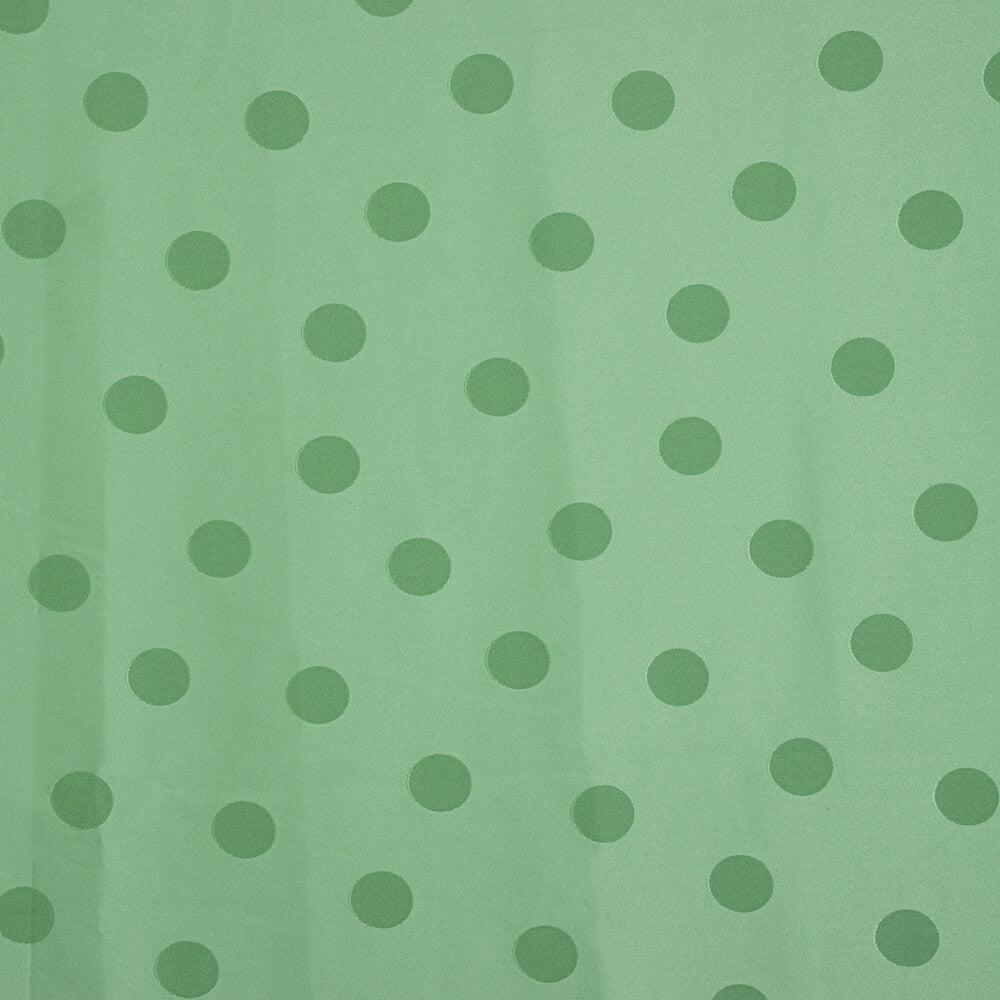 Jacquard gepunktet 3cm Salbei Grün - Ribes y Casals