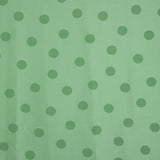 Jacquard gepunktet 3cm Salbei Grün - Ribes y Casals