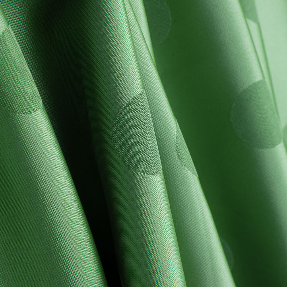 Jacquard gepunktet 3cm Salbei Grün - Ribes y Casals