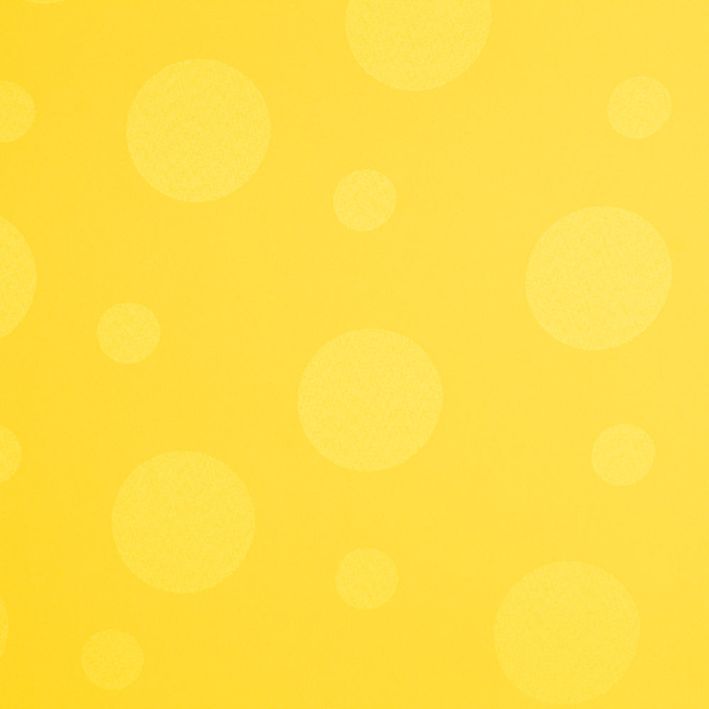 Jacquard Polka Dots Gelb - Ribes y Casals