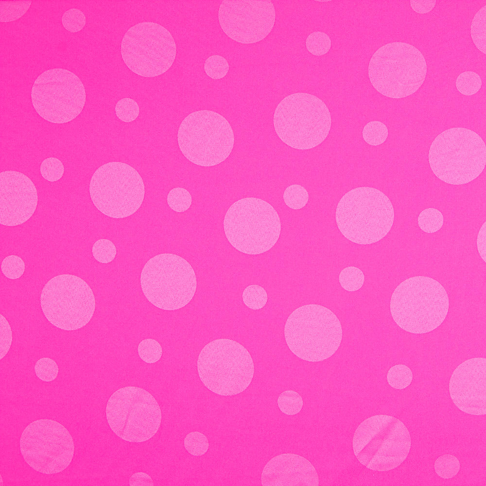 Fuchsia Polka Dots Jacquard - Ribes y Casals