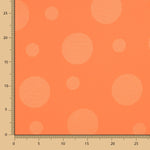 Jacquard Polka Dots Mandarine - Ribes y Casals