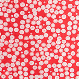 Jacquard Polka Dots Multi Rot - Ribes y Casals