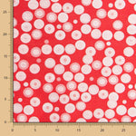 Jacquard Polka Dots Multi Rot - Ribes y Casals