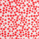 Jacquard Polka Dots Multi Rot - Ribes y Casals