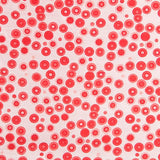 Jacquard Polka Dots Multi Rot - Ribes y Casals
