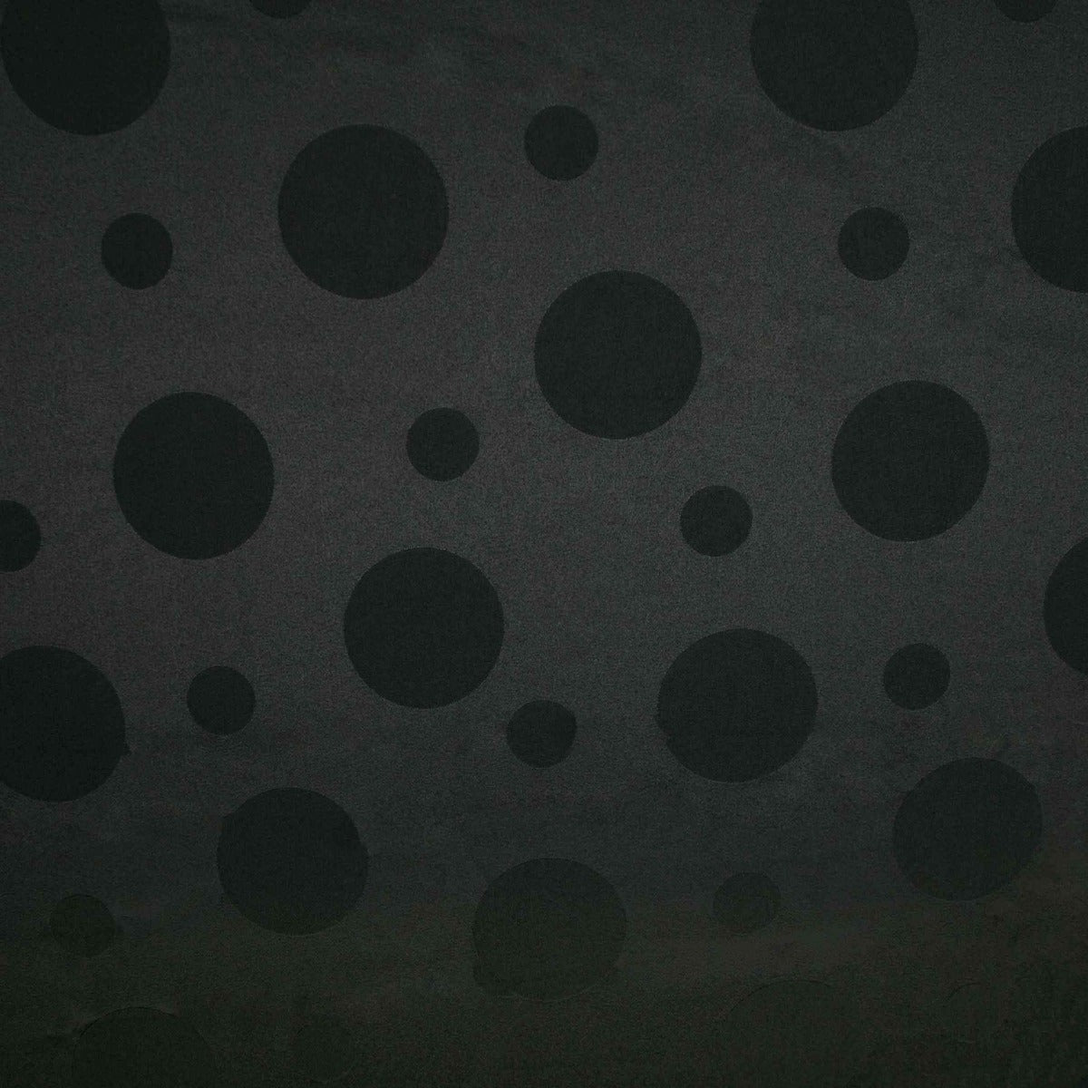 Jacquard Polka Dots Schwarz - Ribes y Casals