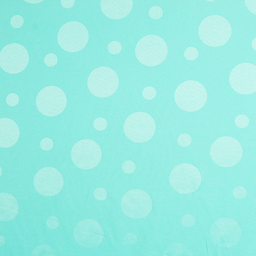 Jacquard Polka Dots Türkis - Ribes y Casals