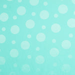 Jacquard Polka Dots Türkis - Ribes y Casals