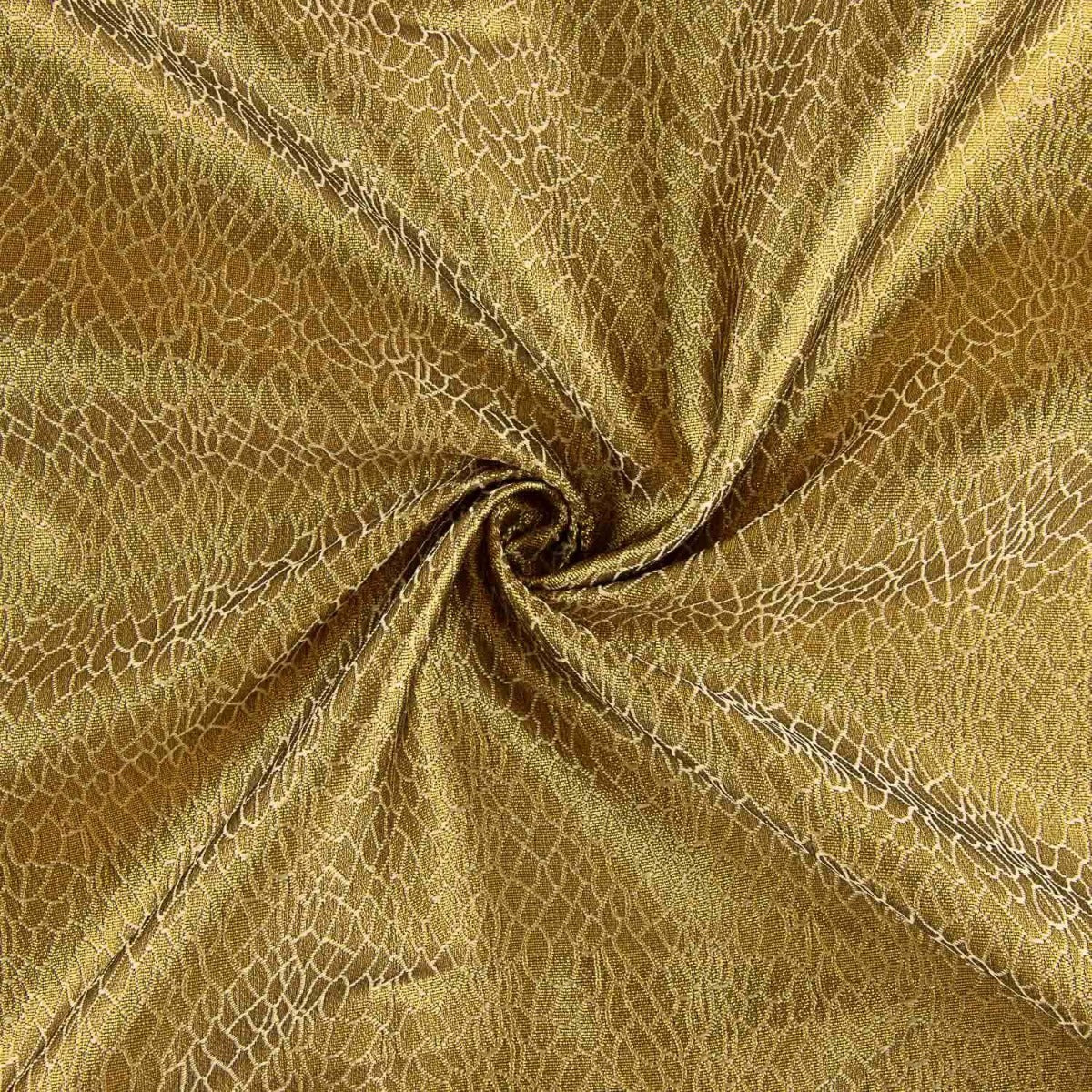 Jacquard Lurex Goldene Schuppen - Ribes y Casals