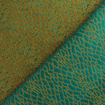 Jacquard Lurex Schuppen Grün - Ribes y Casals
