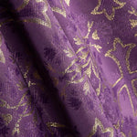 Lila Kreuz Lurex Brokat - Ribes y Casals
