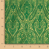 Jacquard Paisley Grün - Ribes y Casals