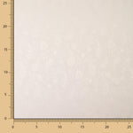 Jacquard-Piqué-Stoffrest in Ecru – verschiedene Maße x Breite 140 cm - Ribes y Casals