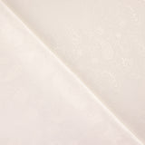 Jacquard-Piqué-Stoffrest in Ecru – verschiedene Maße x Breite 140 cm - Ribes y Casals
