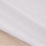 Jacquard Pikee Flocken Weiß - Ribes y Casals