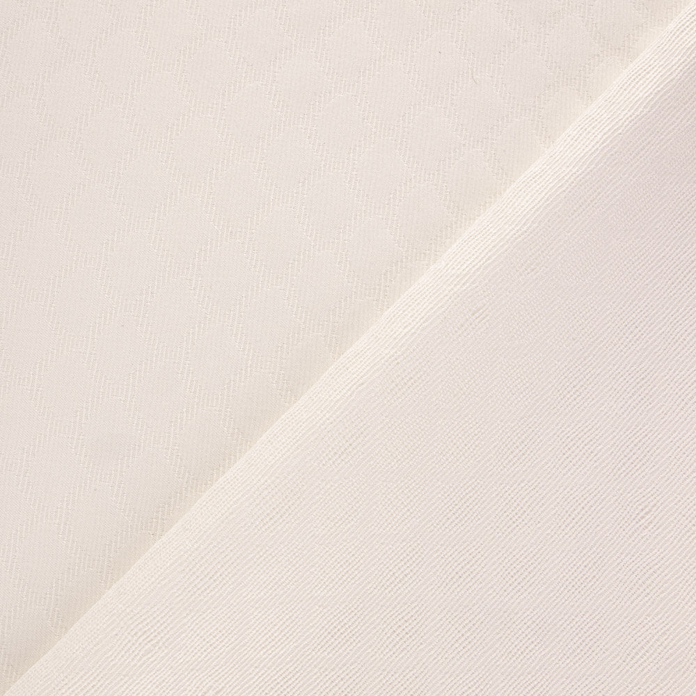 Jacquard Pikee Flocken Ecru - Ribes y Casals