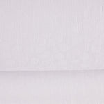 Jacquard Pique Blumen Weiß - Ribes y Casals