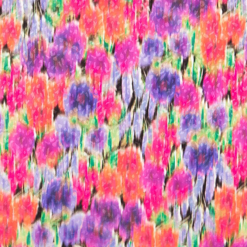Jacquard Polyester Wasserfall Fuchsia - Ribes y Casals
