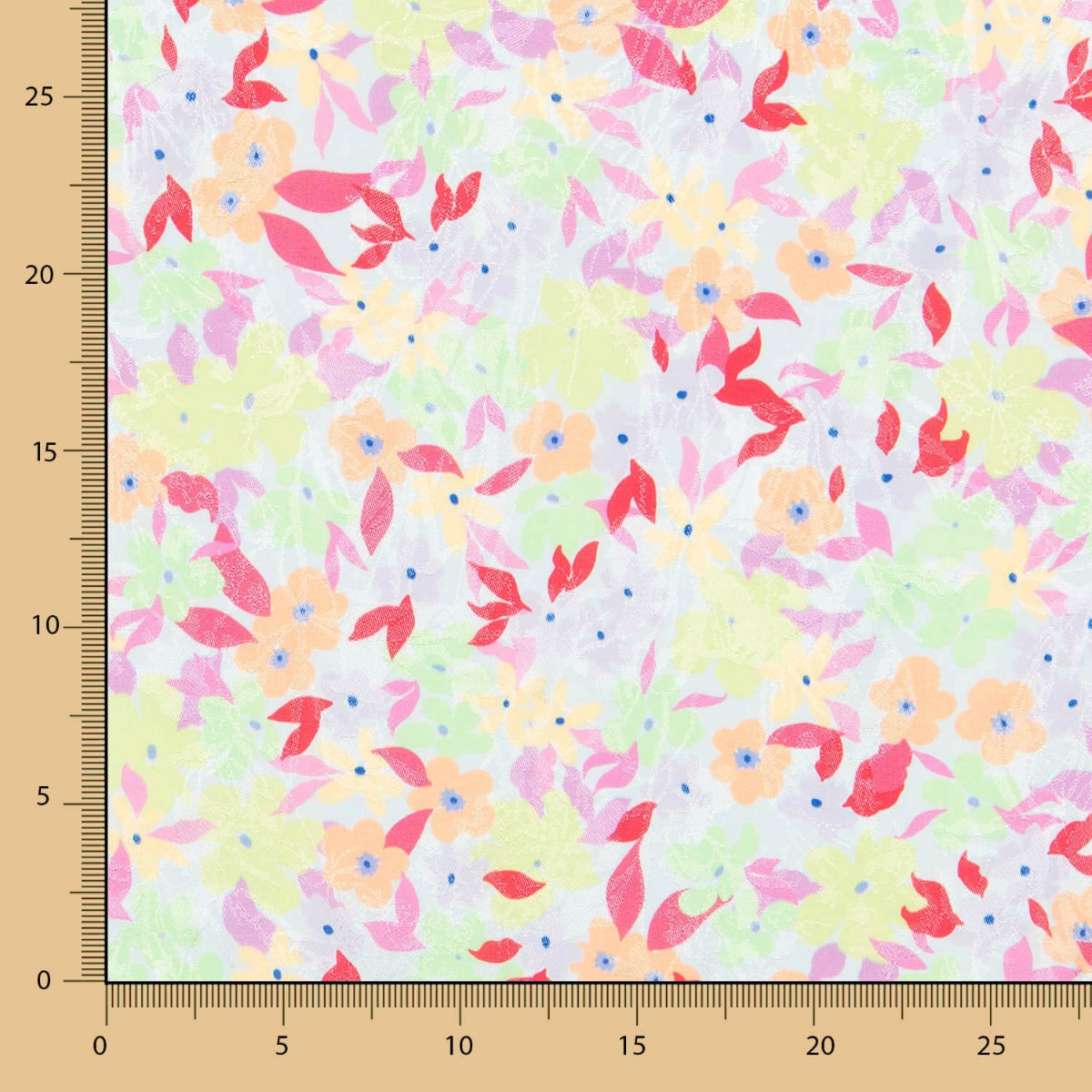 Jacquard Polyester Garten Blau - Ribes y Casals