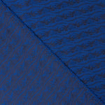 Polyester Jacquard Blau - Schwarz - Ribes y Casals