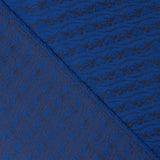 Polyester Jacquard Blau - Schwarz - Ribes y Casals