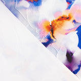 Jacquard Rebrodé Blumen Blau Blau - Ribes y Casals