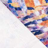 Jacquard Rebrodé Streifen Blau - Ribes y Casals