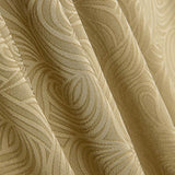 Jacquard-Elasthan-Wellen Sand - Ribes y Casals