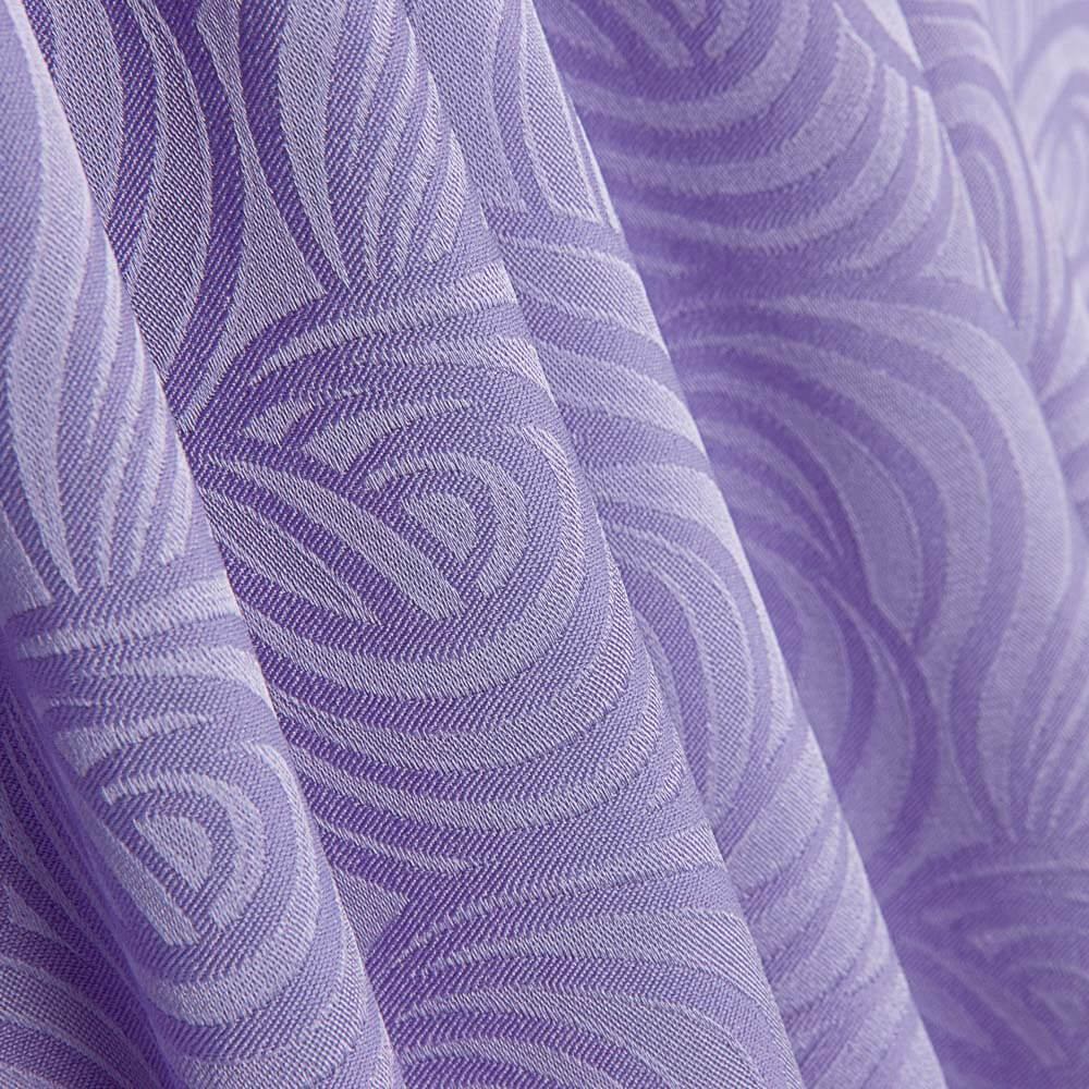 Jacquard-Elasthan-Wellen Mauve - Ribes y Casals