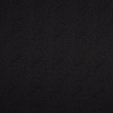 Jacquard-Elasthan-Wellen Schwarz - Ribes y Casals