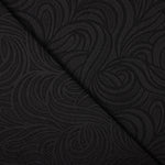 Jacquard-Elasthan-Wellen Schwarz - Ribes y Casals