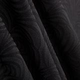 Jacquard-Elasthan-Wellen Schwarz - Ribes y Casals