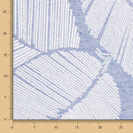 Jacquard-Polstertuch Anori Blue Denim - Ribes y Casals