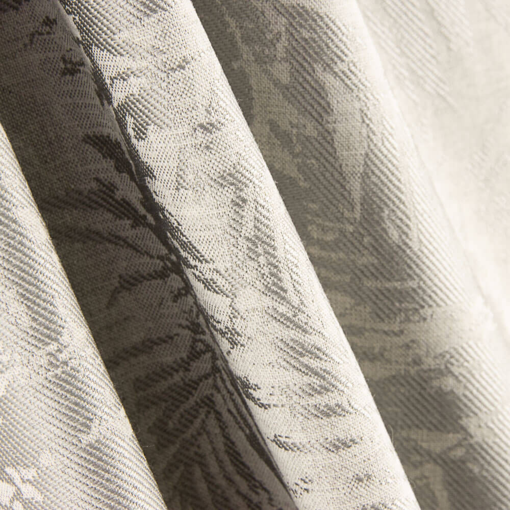 Jacquard-Wandteppich Graue Blätter - Ribes y Casals