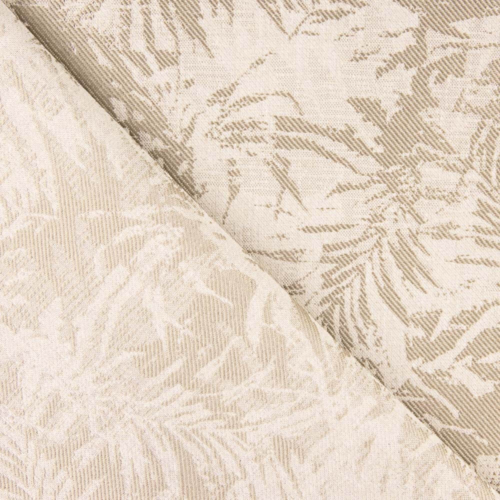 Jacquard-Wandteppich Leaves Braun - Ribes y Casals