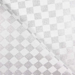 Brokatbild Damero Silber - Ribes y Casals
