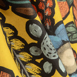 Bedrucktes Canvas „Bohemian Jungle“ in Gelb - Ribes y Casals