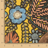 Bedrucktes Canvas „Bohemian Jungle“ in Gelb - Ribes y Casals