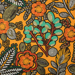 Bedrucktes Canvas „Bohemian Jungle“ in Orange - Ribes y Casals