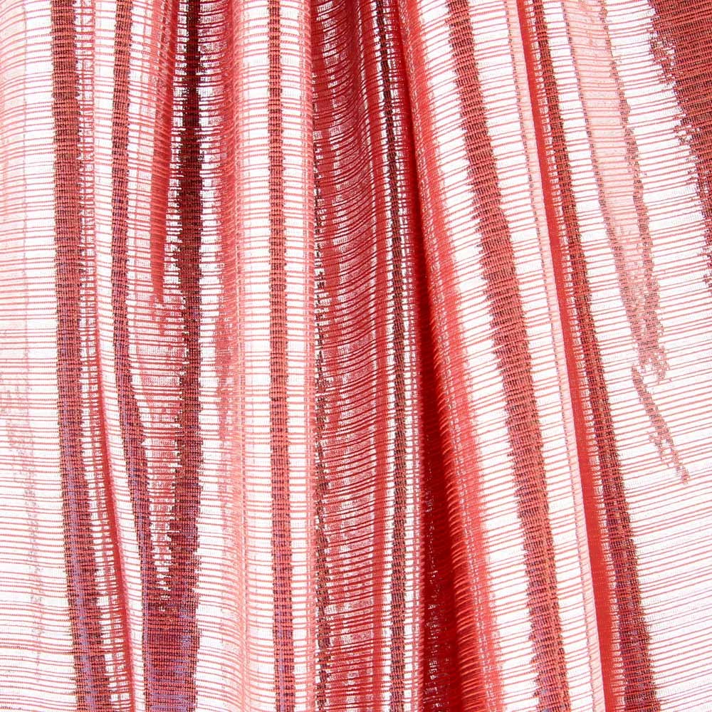 Lamé gestreift Silver Pink - Ribes y Casals