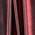 Lamé gestreift Rot Schwarz - Ribes y Casals