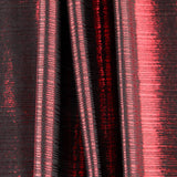 Lamé gestreift Rot Schwarz - Ribes y Casals