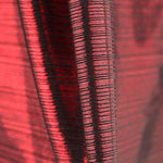 Lamé gestreift Rot Schwarz - Ribes y Casals