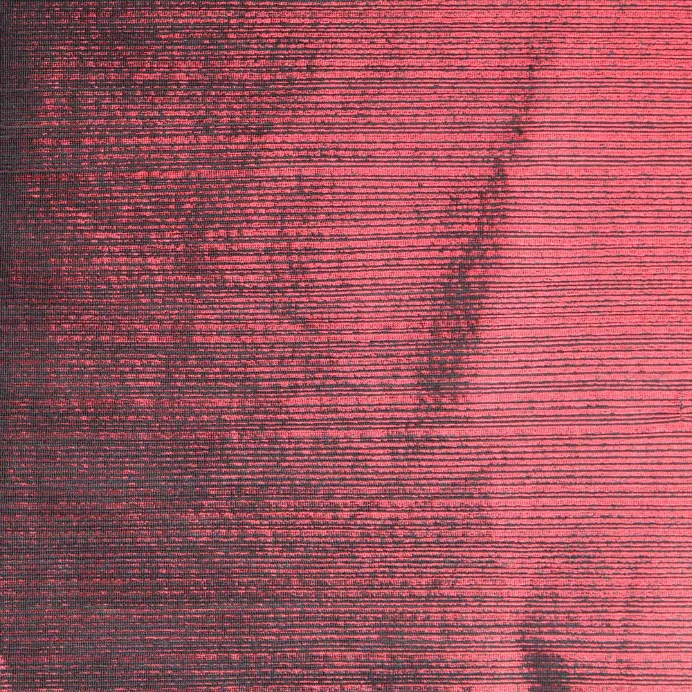 Lamé gestreift Rot Schwarz - Ribes y Casals