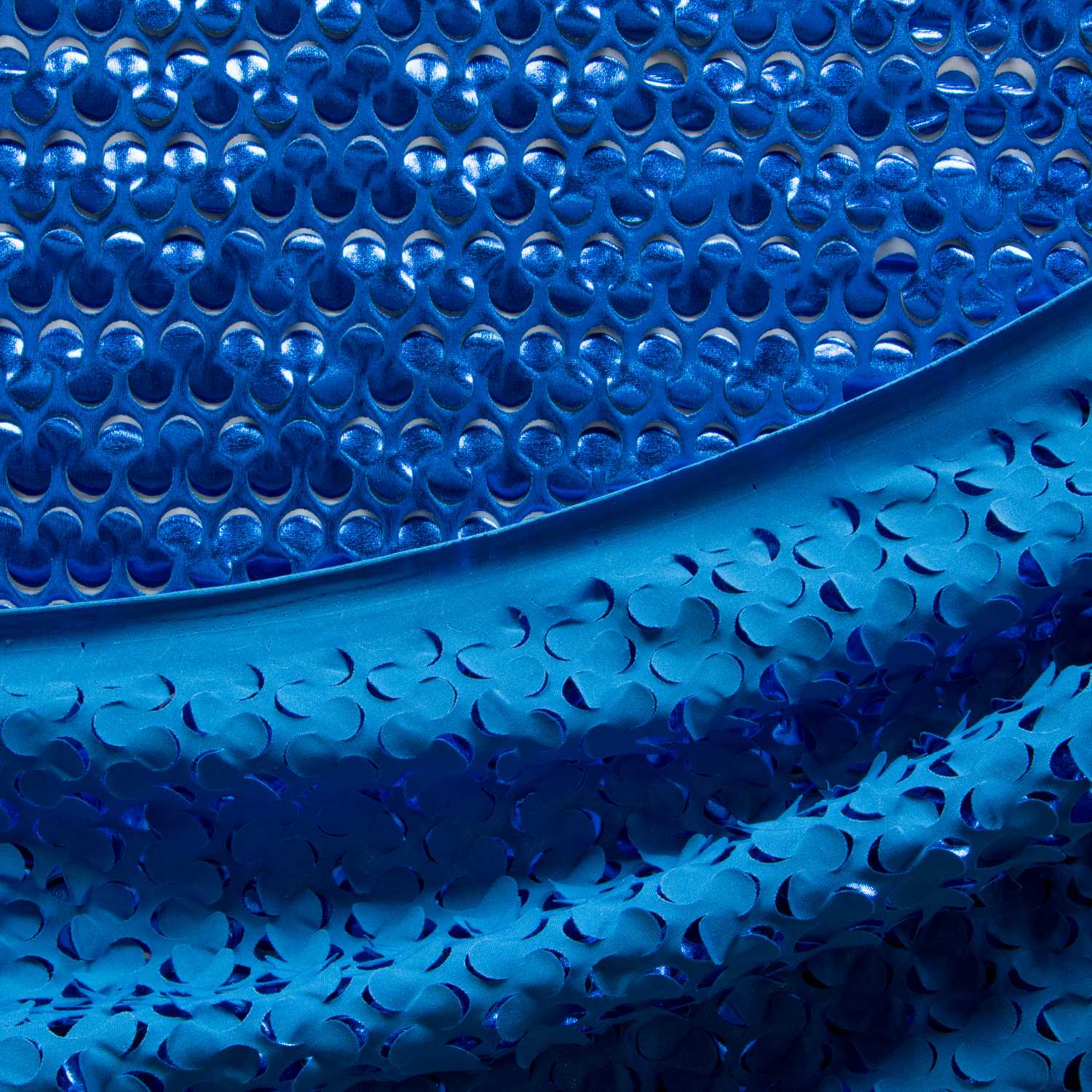Blaue gestanzte Folie - Ribes y Casals