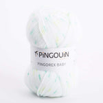 Pingouin Baby Estamp Wolle Weiß - Ribes y Casals